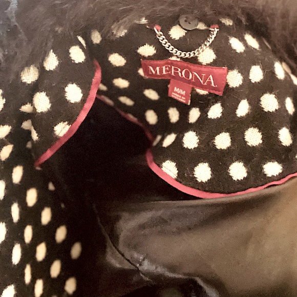 Merona Polka Dot Coat - Picture 3 of 3